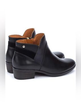 Pikolinos Daroca Ankle Boots Black Leather Suede women’s 8.5